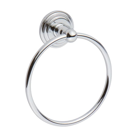 Ginger Towel Ring in Polished Chrome 1105/PC